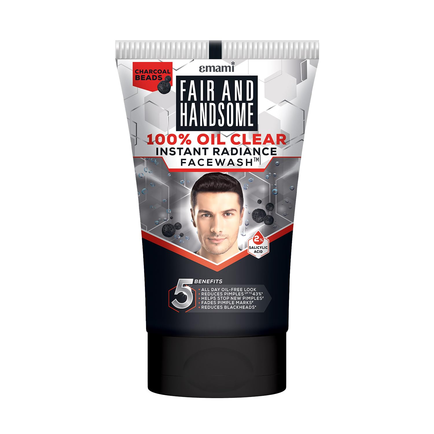 Fair And Handsome 100% Oil Clear Instant Radiance Face Wash™, 100g
